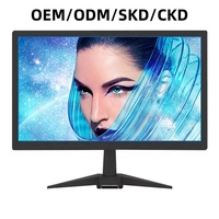 Moniteur LED 27 pouces FHD (1920x1080) avec dalle IPS, port VGA, noir, fabrication ODM/ODM