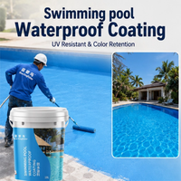 Revêtement polyuréthane monocomposant haute performance à application à froid pour les drains et les gouttières des terrasses de piscine