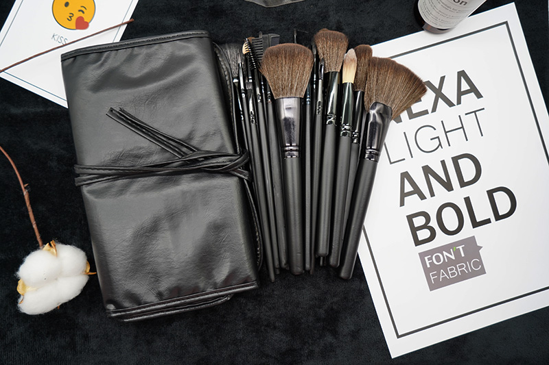Cheap China High Quality Best Animal Goat Hair Synthetic Cosmetic Makeup Brushes Kit Set Brush For Beginners