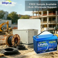Batterie de chariot élévateur Lifepo4 24V 100Ah, batterie au phosphate de fer et de lithium, haute puissance pour chariot élévateur, CE RoHS UL FCC IP67 OEM ODM