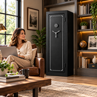 Armoire de rangement Safewell en acier robuste pour armes longues avec serrure mécanique pour détaillants, distributeurs et concessionnaires
