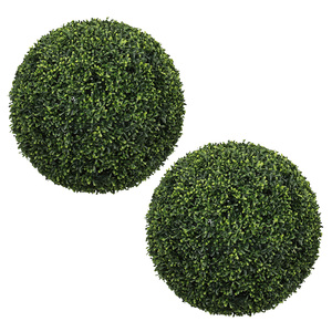 Sfera Decorativa in Bosso Artificiale da 18,5 Pollici per Giardino Esterno, Patio, Portico e Fioriera - Product Image 2