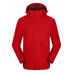 Design Men's Outdoor Performance Winter <b>Jacket</b> Fleece Lined Soft Shell Zipper Water Breathable Plus Size Blouson Printed - Product Image 4