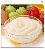 Vente directe d'usine 1 kg de mayonnaise chaude Sauce pour salade Assaisonnement universel pour barbecue et pâtisserie Certifié Halal Emballé en boîte