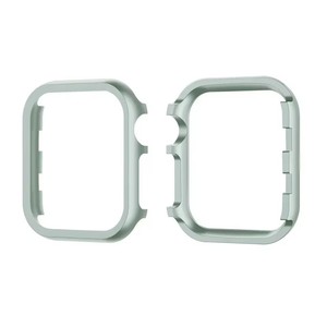 Étui pare-chocs en métal <span class=keywords><strong>pour</strong></span> <span class=keywords><strong>Apple</strong></span> <span class=keywords><strong>Watch</strong></span> 7 <span class=keywords><strong>SE</strong></span> Series 6 5 4 3 Housse de protection <span class=keywords><strong>pour</strong></span> IWatch 45mm 41 40 44 38 42mm Shell Hard Frame - Product Image 4