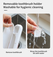 Appareils d'hygiène bucco-dentaire LULA, brosse à dents portable de voyage, stérilisateur à lumière ultraviolette, étui pour brosse à dents, charge USB Type-C, ABS