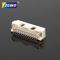 Conector Adaptador Automotriz MX1.5mm Pitch Tipo B Horizontal con Hebilla Interna SMT Resistente a la Humedad para Lámpara WT150BW 100V