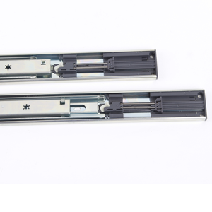 Hardware Resources Telescopic Channel <strong>Drawer</strong> Runners with Ball Bearing <strong>Soft</strong> Close <strong>Push</strong> to <strong>Open</strong> <strong>Slides</strong> for Kitchen Bathroom - Product Image 4