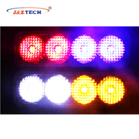Feux de position rouge ambre 12V 24V stroboscopique mini led avertissement led clignotant