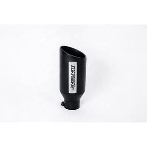 Silenciador de tubo de escape Universal para coche de carreras, silenciador negro de acero inoxidable para Toyota <span class=keywords><strong>Land</strong></span> <span class=keywords><strong>Cruiser</strong></span> Prado Hilux Vigo Revo Rocco - Product Image 2