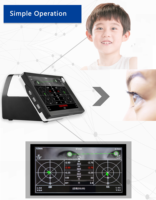 Réfractomètre automatique portable numérique USB et Wi-Fi pour ophtalmologie
