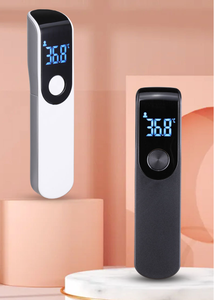 Pistolet thermomètre électronique infrarouge sans contact pour bébé, en plastique, alimentation électrique, pour application sur le front - Product Image 3