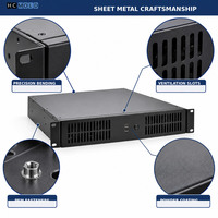 Produsen Casing Server Logam Lembaran Kustom 1U 2U 3U 4U Rak-mount