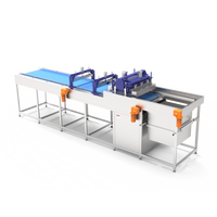 Machine de chargement et de déchargement automatique pour panier de cornue dans la chaîne de production