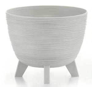 Jardinières rondes <span class=keywords><strong>en</strong></span> <span class=keywords><strong>plastique</strong></span> anti-UV tendance pour l'intérieur, l'extérieur, le jardin, la cour, le balcon - Product Image 4