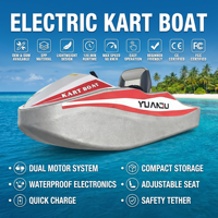 Bateau électrique de surf Ocean Waters EPP 72V, étanche, durable, haute résistance, pour loisirs familiaux, SUP 115-150HP, certifié CE