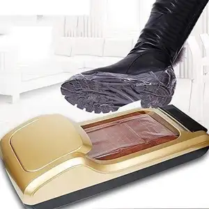 Dispensador automático de plástico para cubiertas de zapatos, máquina de película para zapatos, más fácil y práctica, venta al por mayor de fábrica