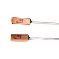 Interrupteur thermique à action rapide en aluminium, thermostat bimétallique KSD9700 2A 250V 125C pour compresseur de climatisation, échappement