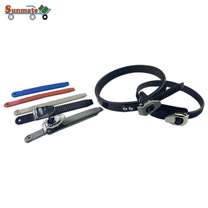 Thiết kế mớ<span class=keywords><strong>i</strong></span> có thể gập lạ<span class=keywords><strong>i</strong></span> nylon dây đeo xe đạp ràng buộc Snowboard trượt tuyết Giày giá pram vành đai khóa vớ<span class=keywords><strong>i</strong></span> tự do loạ<span class=keywords><strong>i</strong></span> thể thao - Product Image 4