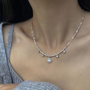 Bowl Full Pudding <b>Small</b> Lucky Bag <b>Pendant</b> <b>Necklace</b> S925 Pure Silver Natural White Jade Marrow New Chinese Fine <b>Pendants</b> Charms - Product Image 2