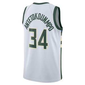 <span class=keywords><strong>Camiseta</strong></span> de <span class=keywords><strong>Baloncesto</strong></span> Edición Ciudad de <span class=keywords><strong>Milwaukee</strong></span> 2025, Nueva, de Giannis Antetokounmpo #34, Bordado de Alta Calidad - Product Image 2