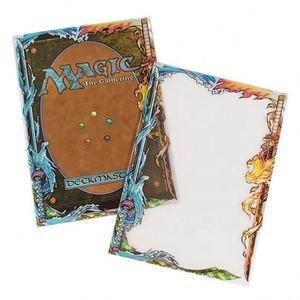 Protège-cartes Deckmaster Magic The Gathering en plastique premium avec bordure artistique pour cartes TCG - Product Image 1