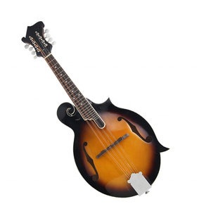 Mandolina Eléctrica Color Madera, Cuerdas de Mandolina, Instrumentos Musicales, Mandolina Electroacústica, Guitarras Eléctricas de 8 Cuerdas - Product Image 1