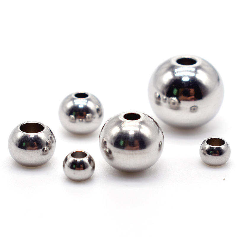 Metal Beads Diverse Stainless Steel Options for Jewelry