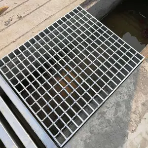 排水アルミニウム鋼格子カバーステンレス鋼床格子反歩道泥亜鉛メッキ金属鋼格子持続可能