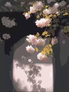 XIXI Kit de Peinture par Numéros sur Toile en Promotion – Peinture Acrylique DIY Thèmes Floraux – Art Fait Main Anti-Stress pour Décoration Intérieure - Product Image 4
