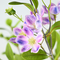 Plante artificielle haut de gamme en pot, type Myrte Roseux, pour décoration intérieure, cadeau de mariage, de pendaison de crémaillère, pour hôtel, maison, salon