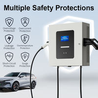 Nuevo Cargador de Vehículos Eléctricos de Pared con Protección Contra Sobretensiones, Actualizable OTA, de 60/80/120kW, para Instalaciones de Carga Comerciales Pequeñas en Europa