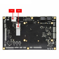 Modul Embedded Rockchip RK3588 Mainboard 4G/8G/16G untuk GPU G61 MP4, Mendukung Android12 Debian11 Ai IoT Motherboard