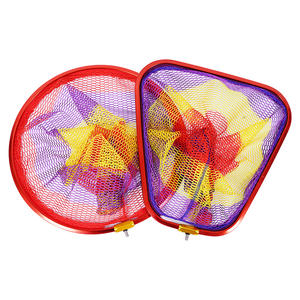 Cabeza de red de pesca triangular y redonda de aleación de aluminio plegable, con bolsa de red profunda grande para pesca - Product Image 1