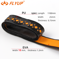 FLYUP F-229 Overgrip en EVA épais de 1,2 mm, largeur 18 mm, pour tennis et golf, vente en gros d'usine, produit sportif et de divertissement adhésif