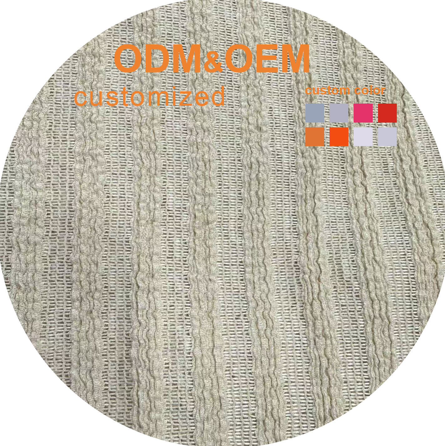 Hollow Eco-Friendly Lightweight Anti-Static Stretch Crepe Fabric Dyed Knitted Soft Comfortable for Dresses Curtains Girls Boys