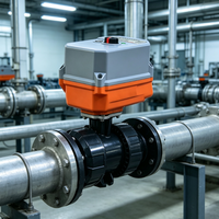 Mini actionneur électrique léger et compact, actionneur motorisé IP67 étanche DC24V DC12V pour l'automatisation industrielle