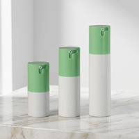 Botella Cosmética al Vacío con Bomba Recargable y Cierre Giratorio, 15ml 30ml 50ml, Tipo Presión, para Loción, Color y Logotipo Personalizables, Venta al Por Mayor