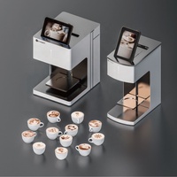 Imprimante professionnelle commerciale créative automatique photo image evebot selfie machine d'imprimante à café
