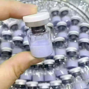 50mg GHK-Cu Lyophilized Powder Vial 99% Purity Copper Tripeptide-1 Blue Copper Peptide Topical Skincare Raw Material for Serum - Product Image 5