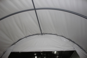 Robuste 400*730*330cm Portable Voiture Garage <span class=keywords><strong>Bois</strong></span> Amovible Parois Latérales Portes Arrière-Cour En Plein Air <span class=keywords><strong>Camping</strong></span> Voiture Parking Stockage Utilisation - Product Image 6
