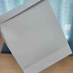 White Kraft Paper <b>Envelope</b> Bag With Debossed Logo, Custom Printed Kraft <b>Envelope</b> Pouch <b>For</b> <b>Gift</b> Packaging - Product Image 2