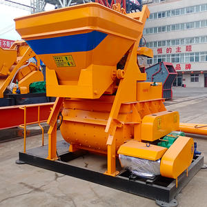 Mezcladora de Concreto Estacionaria de Doble Eje Eléctrica con Capacidad de Carga de 4800 Litros, Motor de Alto Momento de Carga para Concreto - Product Image 1
