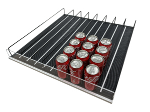 Rak <span class=keywords><strong>Display</strong></span> Botol Akrilik Ramah Lingkungan dengan Pengisi Otomatis dan Pembagi Minuman - Product Image 1