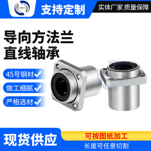 Rodamientos Lineales con Brida Serie LMKP de Chuangxing, Diámetro Interior de 10 mm, Diámetro Exterior de 50-60 mm, Lubricados con Grasa - Product Image 3