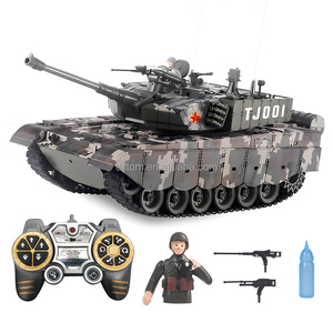 <span class=keywords><strong>Tank</strong></span> de combat RC War King à l'échelle 1/18 2,4 GHz, modèle M1A2 T-90 99G Tiger Leopard avec fonction de tir et effet de fumée - Product Image 4