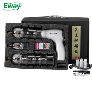 Hot Selling 12-teiliges hochwertiges elektrisches Vakuum-Schröpf gerät Gutes Hijama-Schröpfset für Körper, geeignet mit Schröpf pumpe - Product Image 1