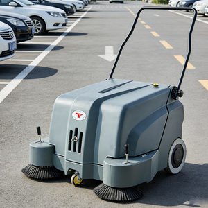 Balayeuse de voirie magnétique compacte CleanHorse M1, balayeuse manuelle pour surfaces en ciment - Product Image 5