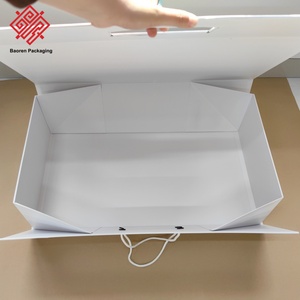 Baoren Heavy Duty Folding Gift <b>Box</b> with Magnetic Closure Reusable Luxury Packaging for <b>Bedding</b> Set Custom Logo - Product Image 3