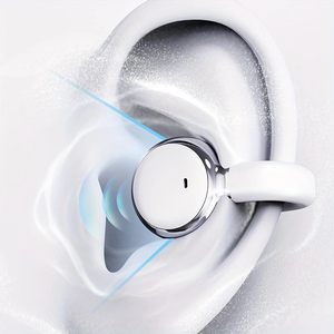 หูฟังไร้สาย 2in1 แบบหนีบหู 4 จุด พร้อมไฟ LED และหน้าจอแสดงผลดิจิตอลอัจฉริยะ - Product Image 3